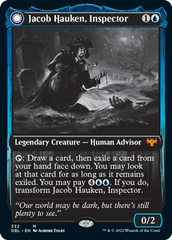 Jacob Hauken, Inspector // Hauken's Insight [Innistrad: Double Feature] | Mega City Incorporated