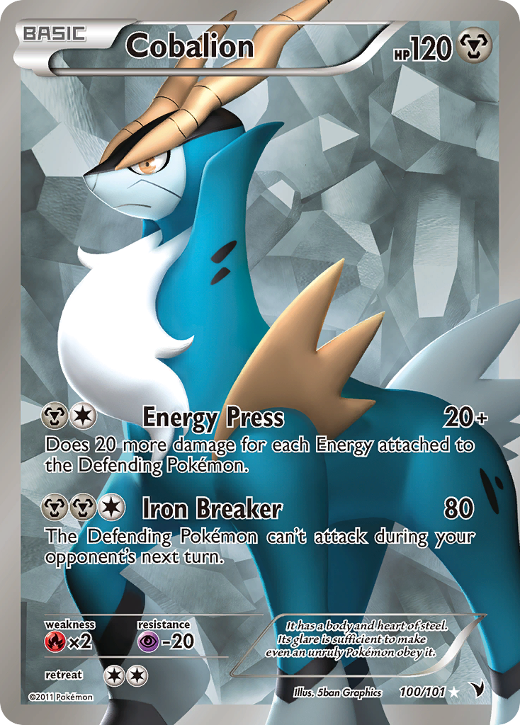 Cobalion (100/101) [Black & White: Noble Victories] | Mega City Incorporated