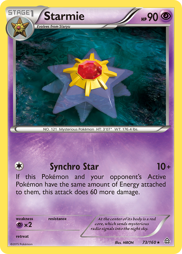 Starmie (73/160) [XY: Primal Clash] | Mega City Incorporated