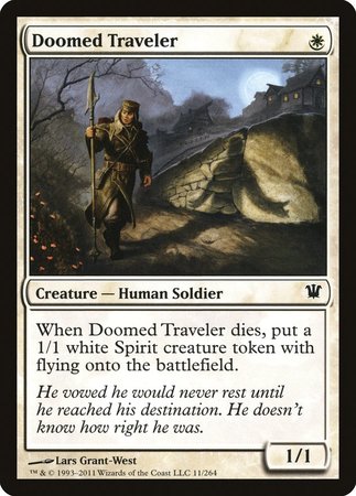 Doomed Traveler [Innistrad] | Mega City Incorporated