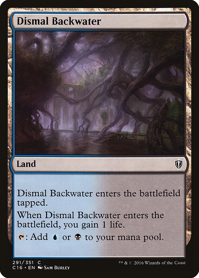 Dismal Backwater [Commander 2016] | Mega City Incorporated