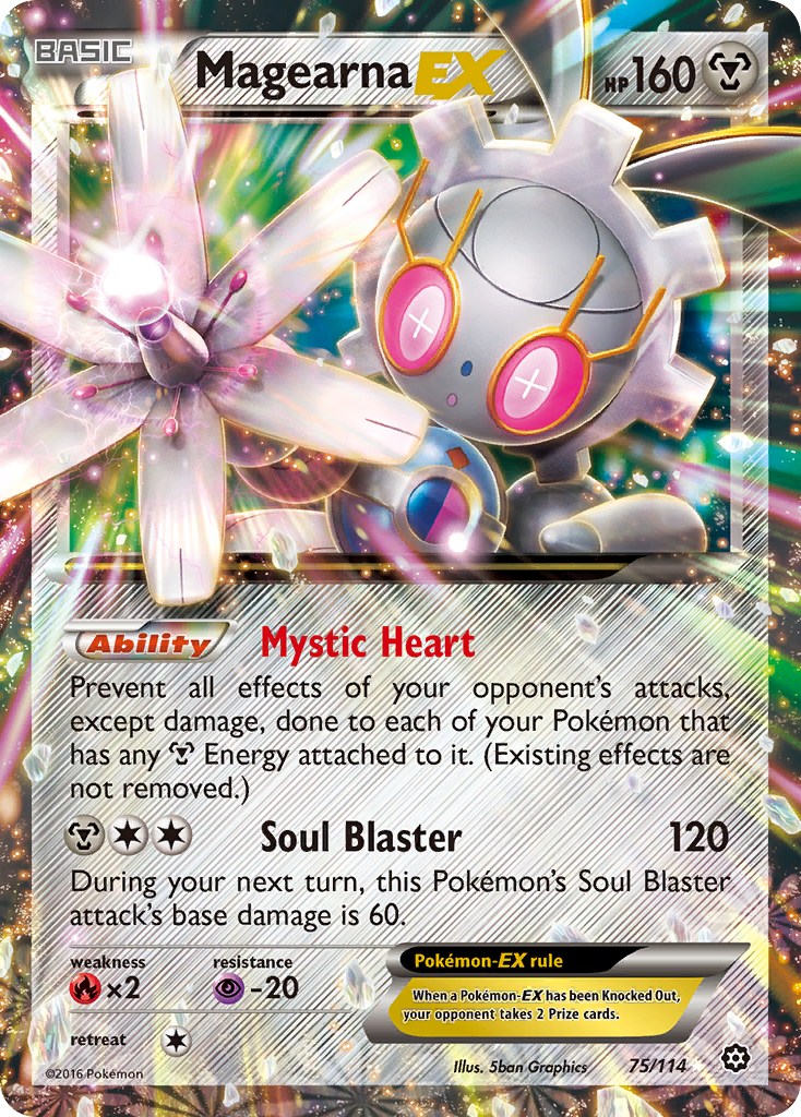 Magearna EX (75/114) [XY: Steam Siege] | Mega City Incorporated