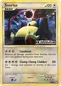 Snorlax (33/95) (Staff Prerelease Promo) [Nintendo: Black Star Promos] | Mega City Incorporated