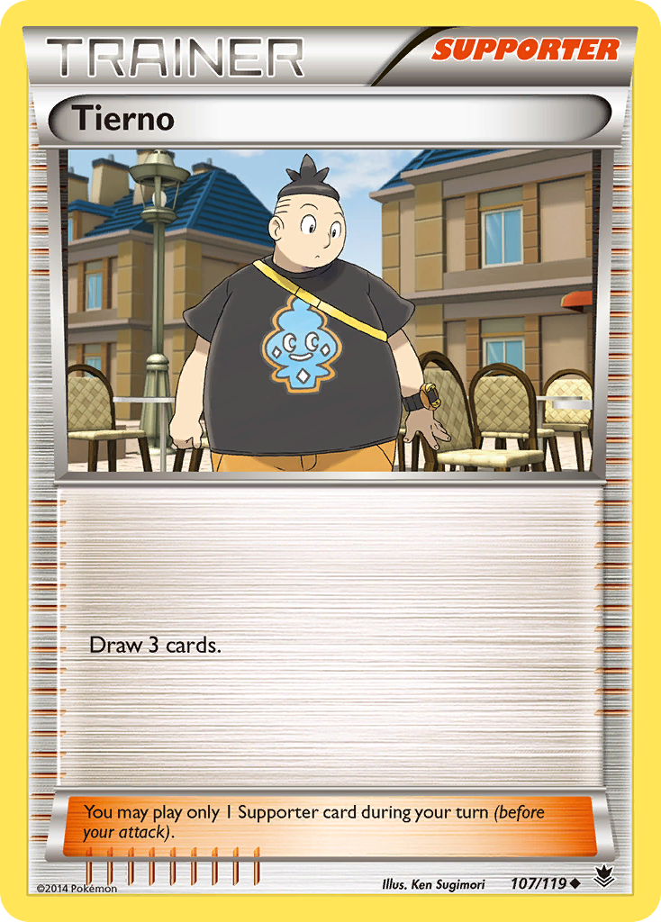 Tierno (107/119) [XY: Phantom Forces] | Mega City Incorporated