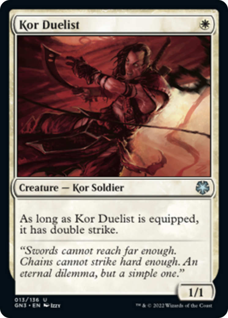 Kor Duelist [Game Night: Free-for-All] | Mega City Incorporated