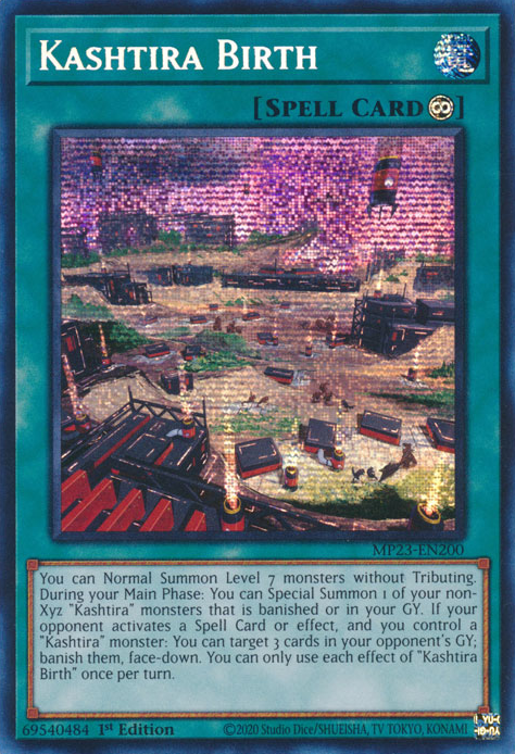 Kashtira Birth [MP23-EN200] Prismatic Secret Rare | Mega City Incorporated