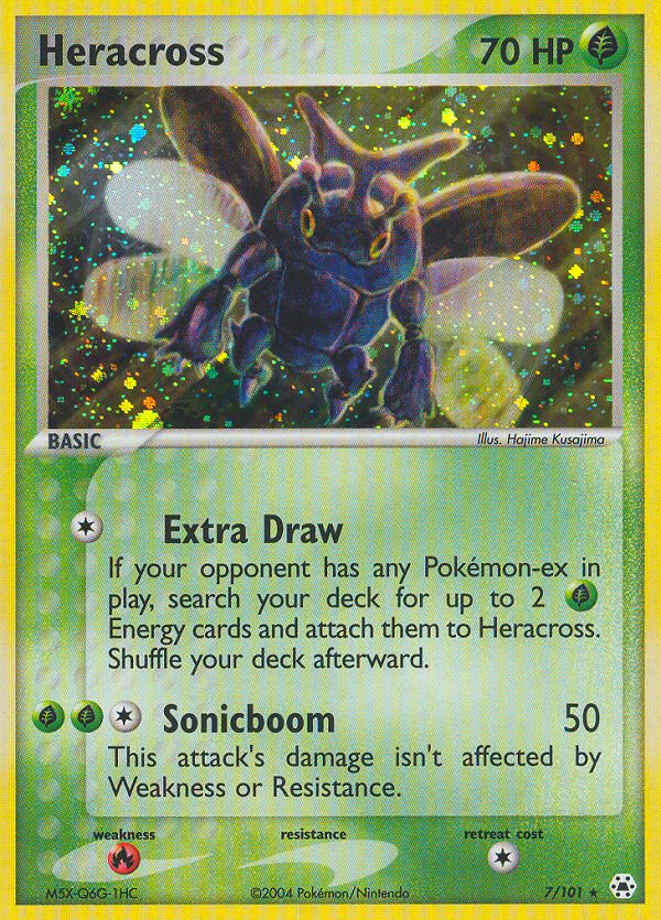 Heracross (7/101) [EX: Hidden Legends] | Mega City Incorporated