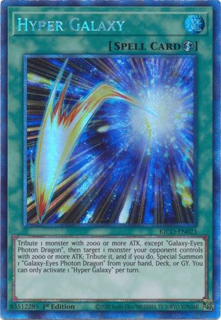 Hyper Galaxy (Collector's Rare) [KICO-EN021] Collector's Rare | Mega City Incorporated