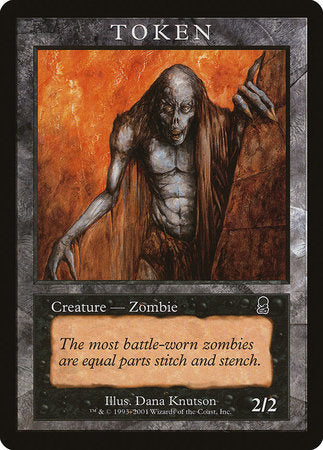 Zombie Token (Odyssey) [Magic Player Rewards 2002] | Mega City Incorporated