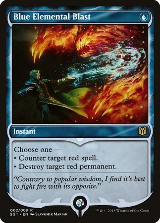 Blue Elemental Blast [Signature Spellbook: Jace] | Mega City Incorporated