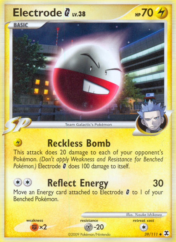 Electrode G (39/111) [Platinum: Rising Rivals] | Mega City Incorporated