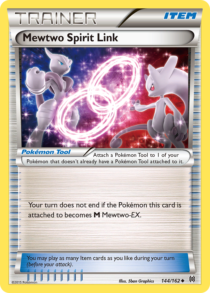 Mewtwo Spirit Link (144/162) [XY: BREAKthrough] | Mega City Incorporated