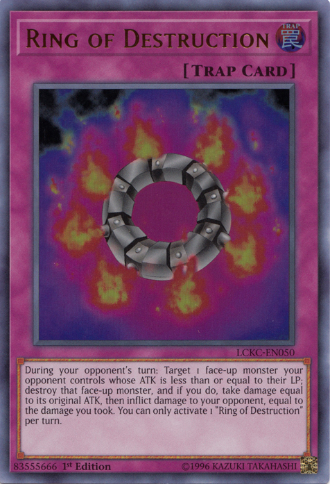 Ring of Destruction [LCKC-EN050] Ultra Rare | Mega City Incorporated