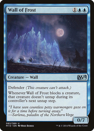 Wall of Frost [Magic 2015] | Mega City Incorporated