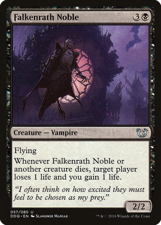 Falkenrath Noble [Duel Decks: Blessed vs. Cursed] | Mega City Incorporated