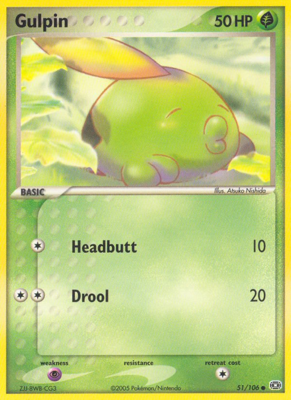 Gulpin (51/106) [EX: Emerald] | Mega City Incorporated