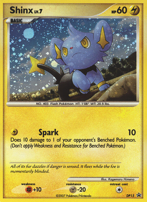 Shinx (DP15) [Diamond & Pearl: Black Star Promos] | Mega City Incorporated