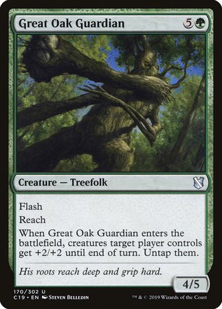 Great Oak Guardian [Commander 2019] | Mega City Incorporated