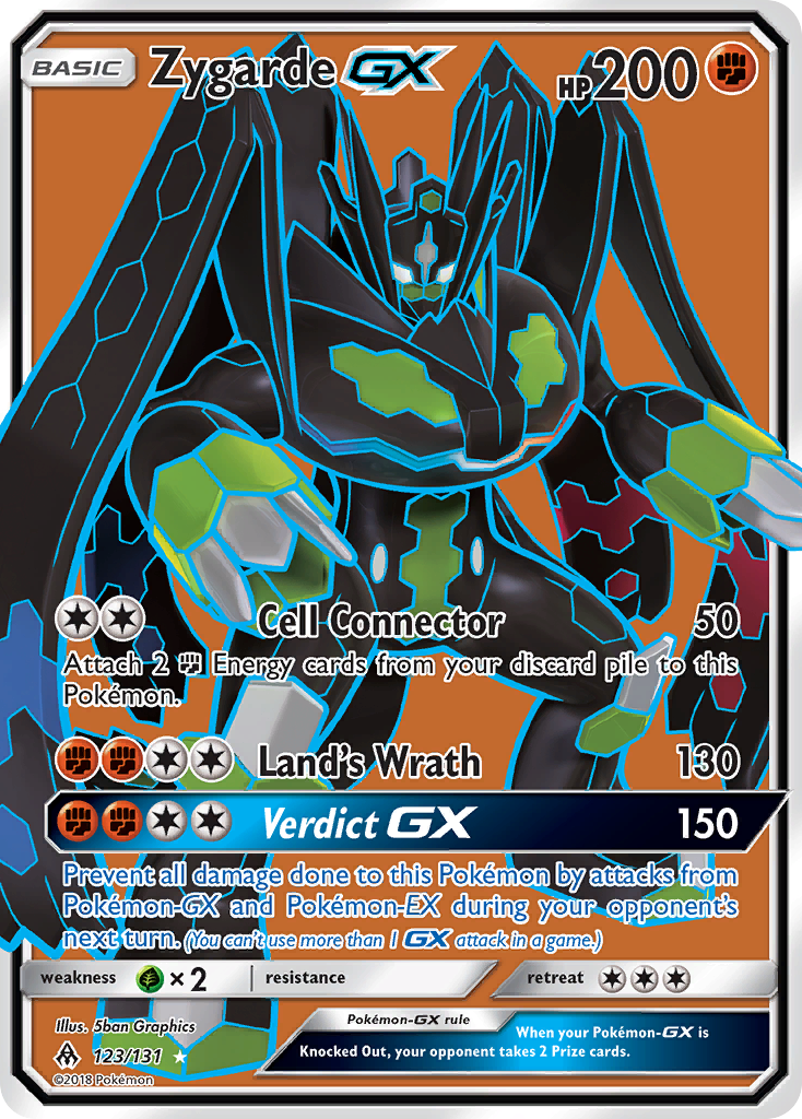 Zygarde GX (123/131) [Sun & Moon: Forbidden Light] | Mega City Incorporated