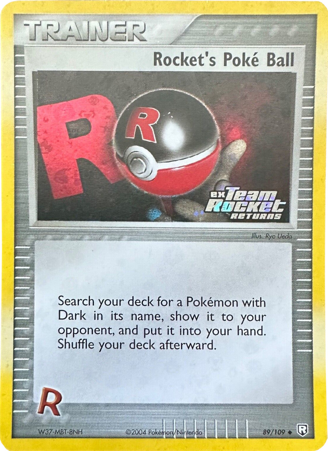 Rocket's Poke Ball (89/109) (Stamped) [EX: Team Rocket Returns] | Mega City Incorporated