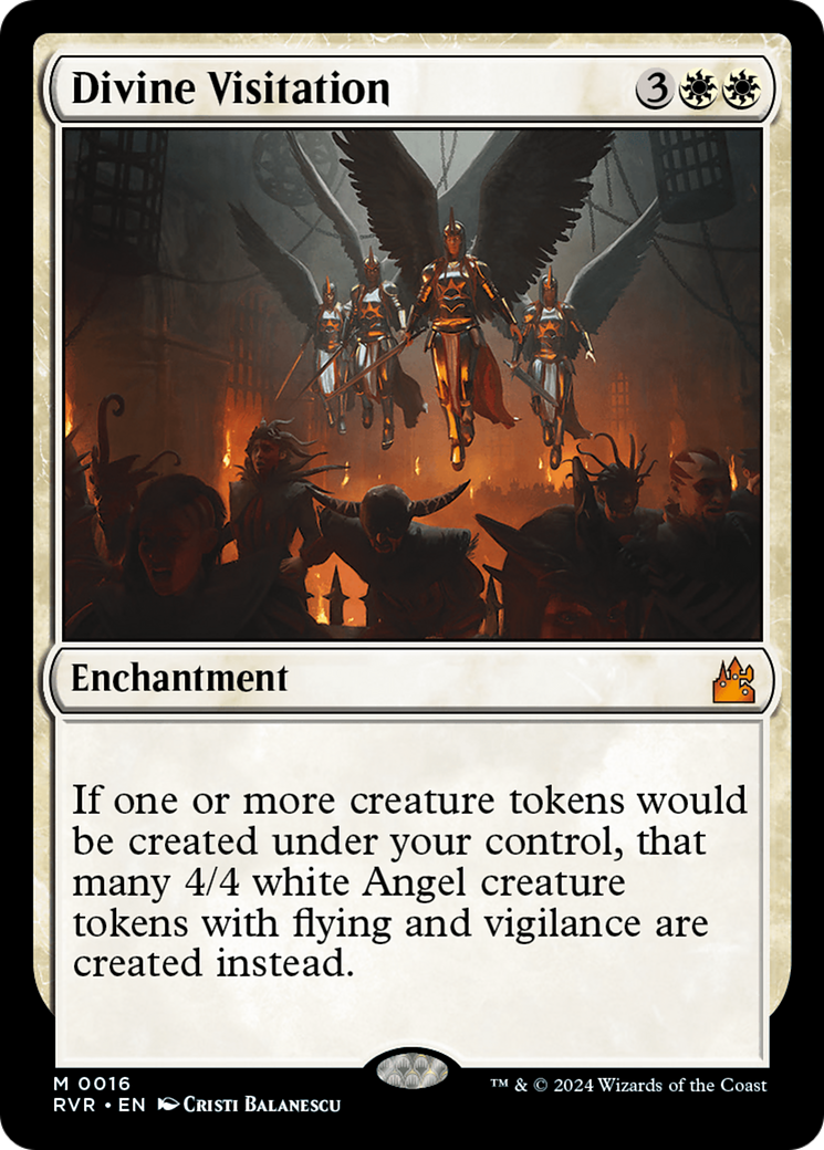 Divine Visitation [Ravnica Remastered] | Mega City Incorporated