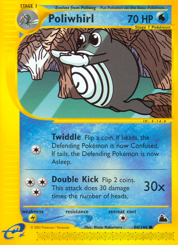 Poliwhirl (88/144) [Skyridge] | Mega City Incorporated