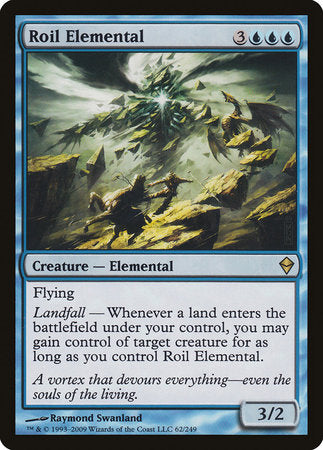 Roil Elemental [Zendikar] | Mega City Incorporated