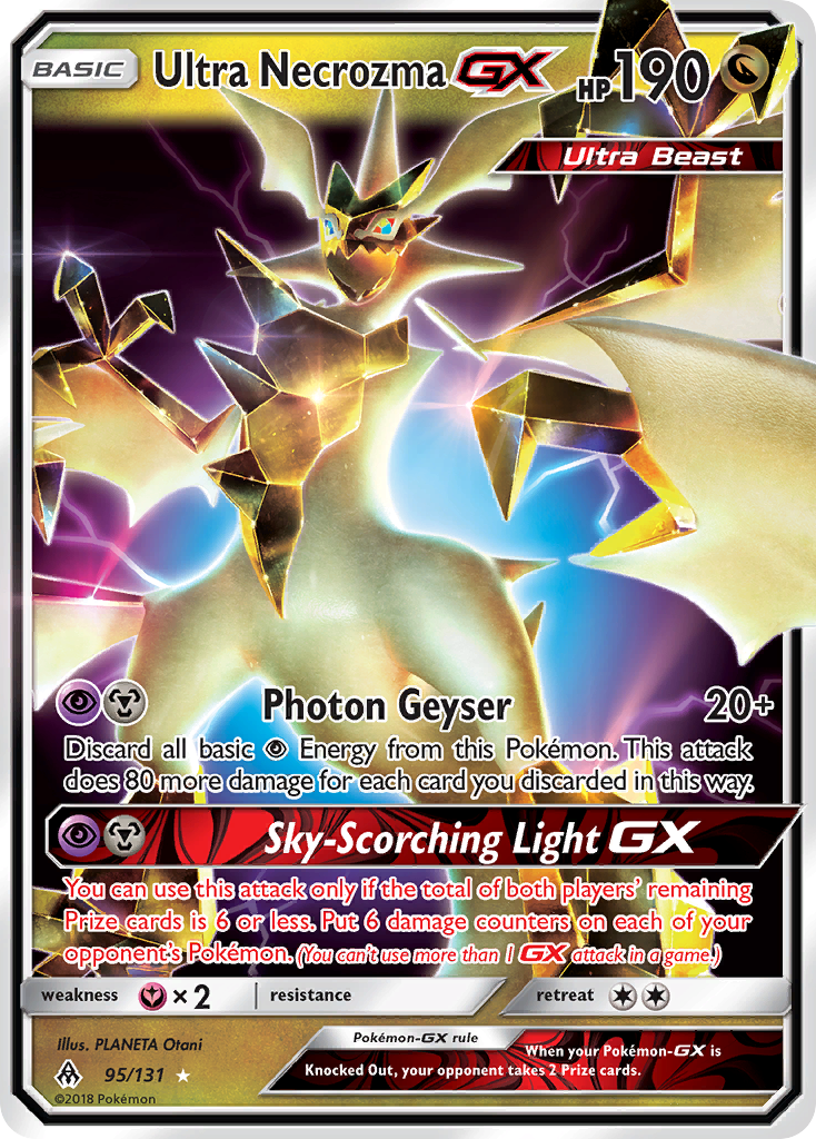 Ultra Necrozma GX (95/131) [Sun & Moon: Forbidden Light] | Mega City Incorporated