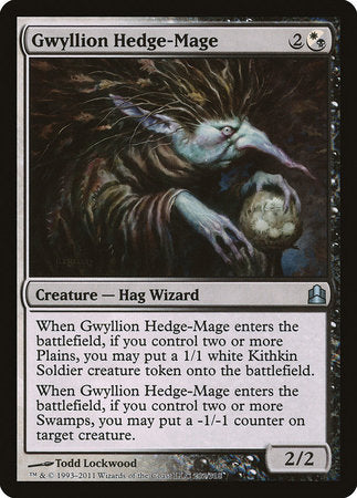 Gwyllion Hedge-Mage [Commander 2011] | Mega City Incorporated