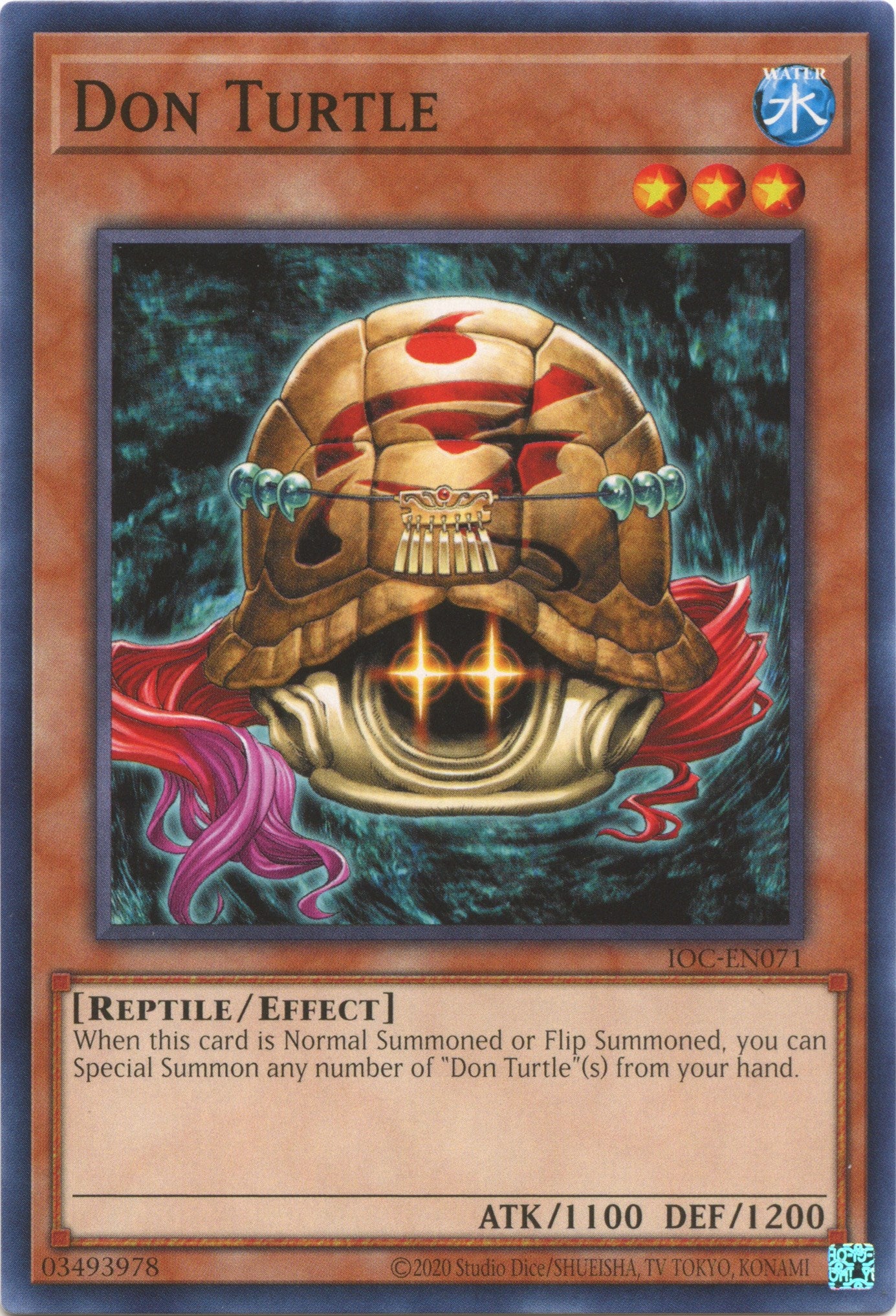 Don Turtle (25th Anniversary) [IOC-EN071] Common | Mega City Incorporated