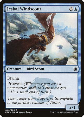 Jeskai Windscout [Khans of Tarkir] | Mega City Incorporated