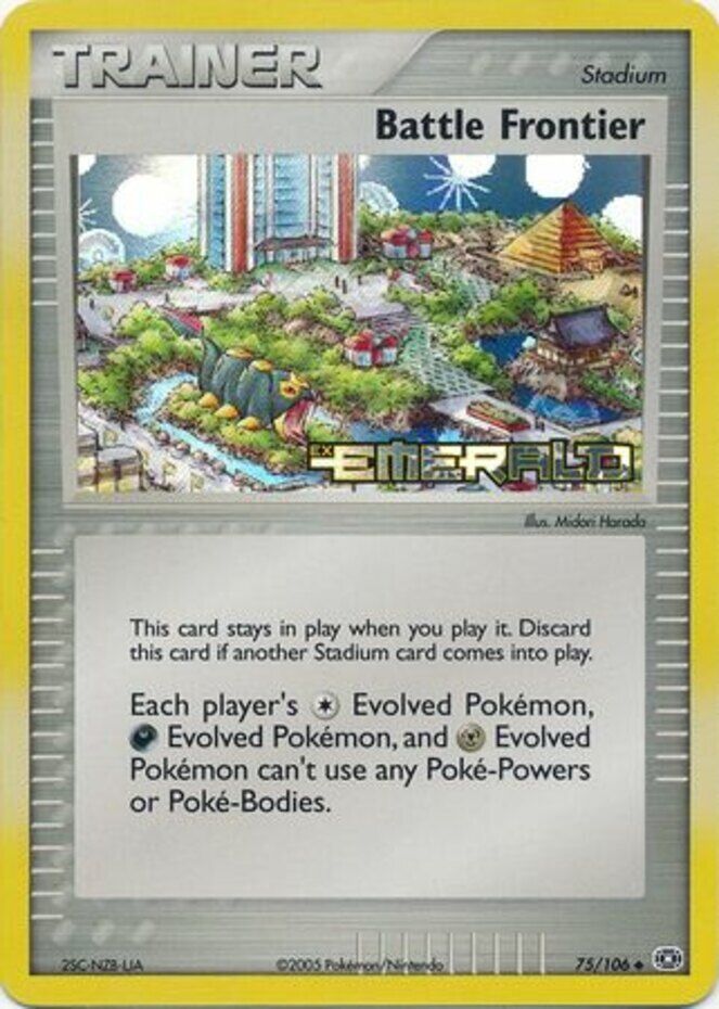 Battle Frontier (75/106) (Stamped) [EX: Emerald] | Mega City Incorporated