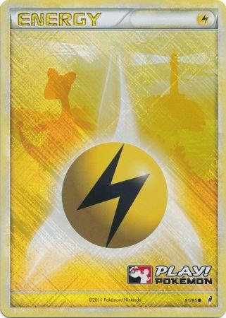 Lightning Energy (91/95) (Play Pokemon Promo) [HeartGold & SoulSilver: Call of Legends] | Mega City Incorporated