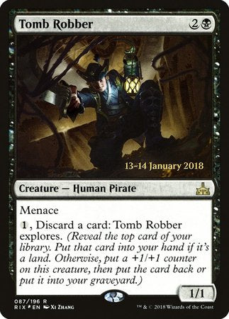 Tomb Robber [Rivals of Ixalan Promos] | Mega City Incorporated