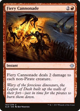 Fiery Cannonade [Ixalan] | Mega City Incorporated