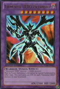 Elemental HERO Escuridao [YG09-EN001] Ultra Rare | Mega City Incorporated