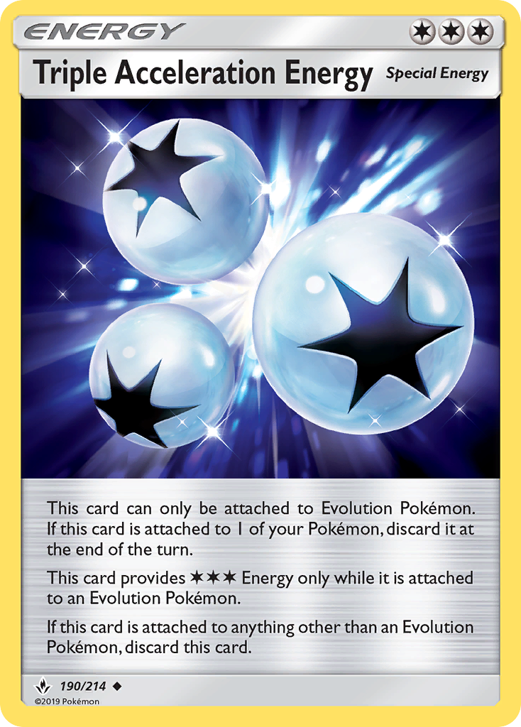 Triple Acceleration Energy (190/214) [Sun & Moon: Unbroken Bonds] | Mega City Incorporated