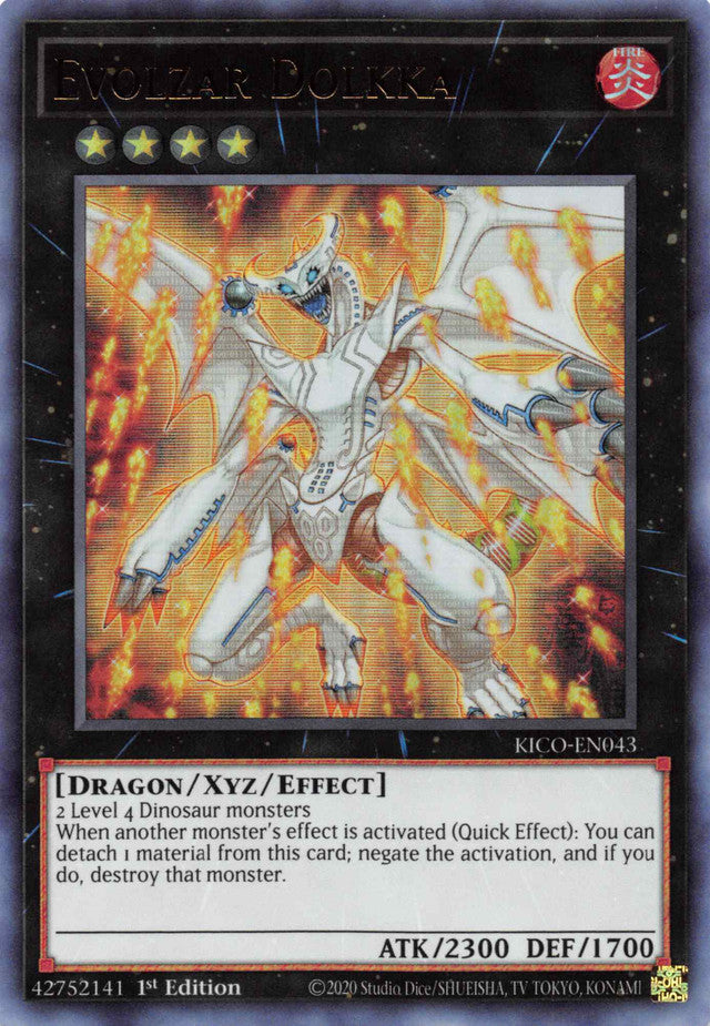 Evolzar Dolkka [KICO-EN043] Ultra Rare | Mega City Incorporated