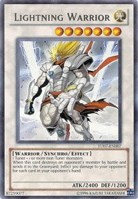 Lightning Warrior [TU07-EN007] Rare | Mega City Incorporated