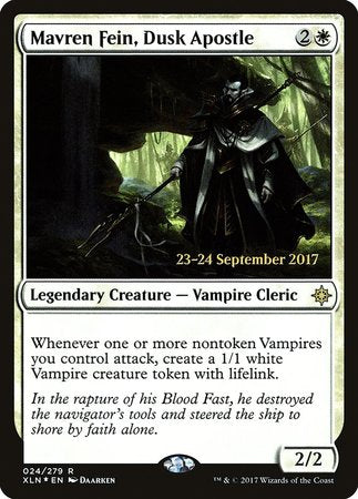 Mavren Fein, Dusk Apostle [Ixalan Promos] | Mega City Incorporated