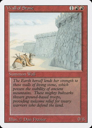 Wall of Stone [Revised Edition] | Mega City Incorporated