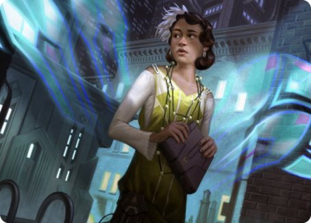 Giada, Font of Hope 1 Art Card [Streets of New Capenna Art Series] | Mega City Incorporated
