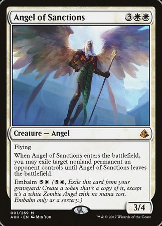 Angel of Sanctions [Amonkhet] | Mega City Incorporated