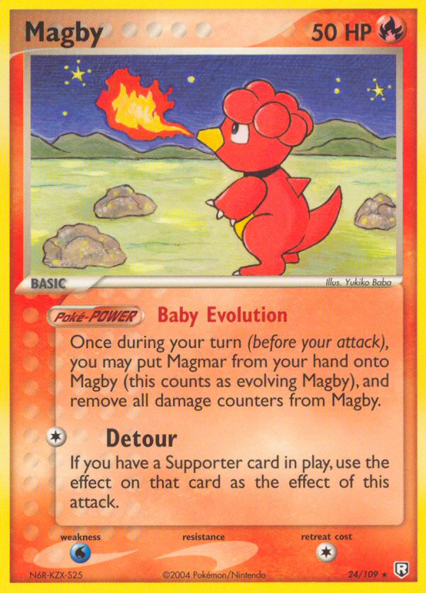 Magby (24/109) [EX: Team Rocket Returns] | Mega City Incorporated