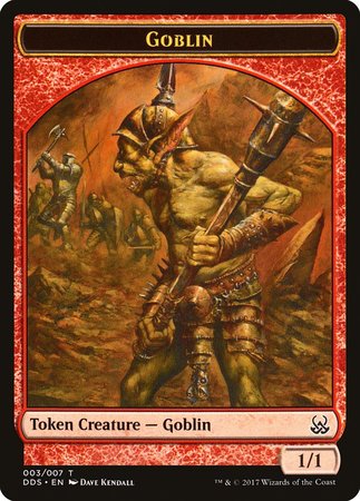 Goblin Token [Duel Decks: Mind vs. Might Tokens] | Mega City Incorporated