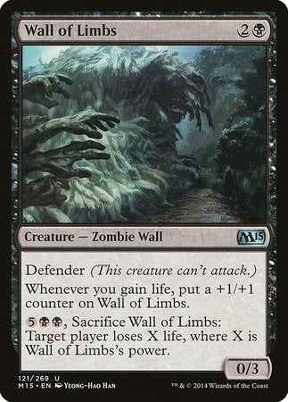 Wall of Limbs [Magic 2015] | Mega City Incorporated
