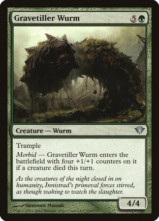 Gravetiller Wurm [Dark Ascension] | Mega City Incorporated