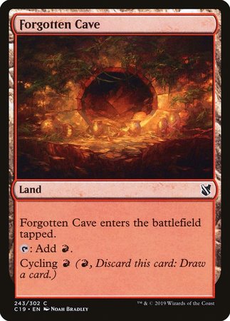 Forgotten Cave [Commander 2019] | Mega City Incorporated