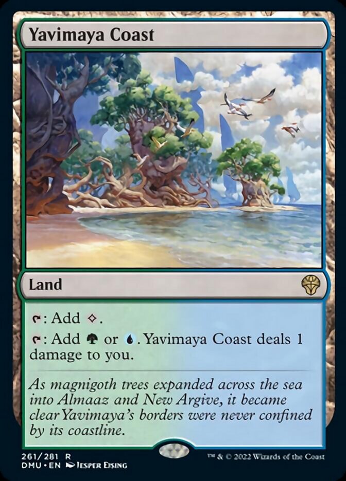 Yavimaya Coast [Dominaria United] | Mega City Incorporated