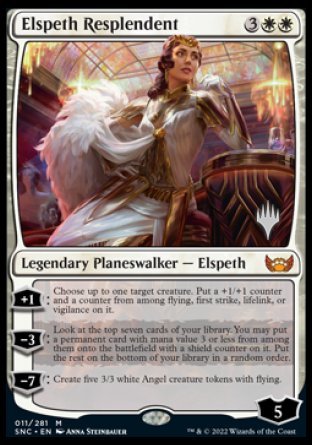 Elspeth Resplendent (Promo Pack) [Streets of New Capenna Promos] | Mega City Incorporated